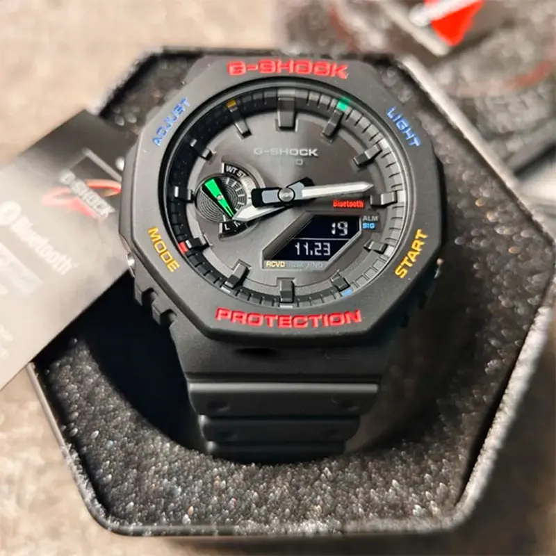 Casio G-Shock Shock Resistant Tough Solar Men's  Watch- GA-B2100FC-1A